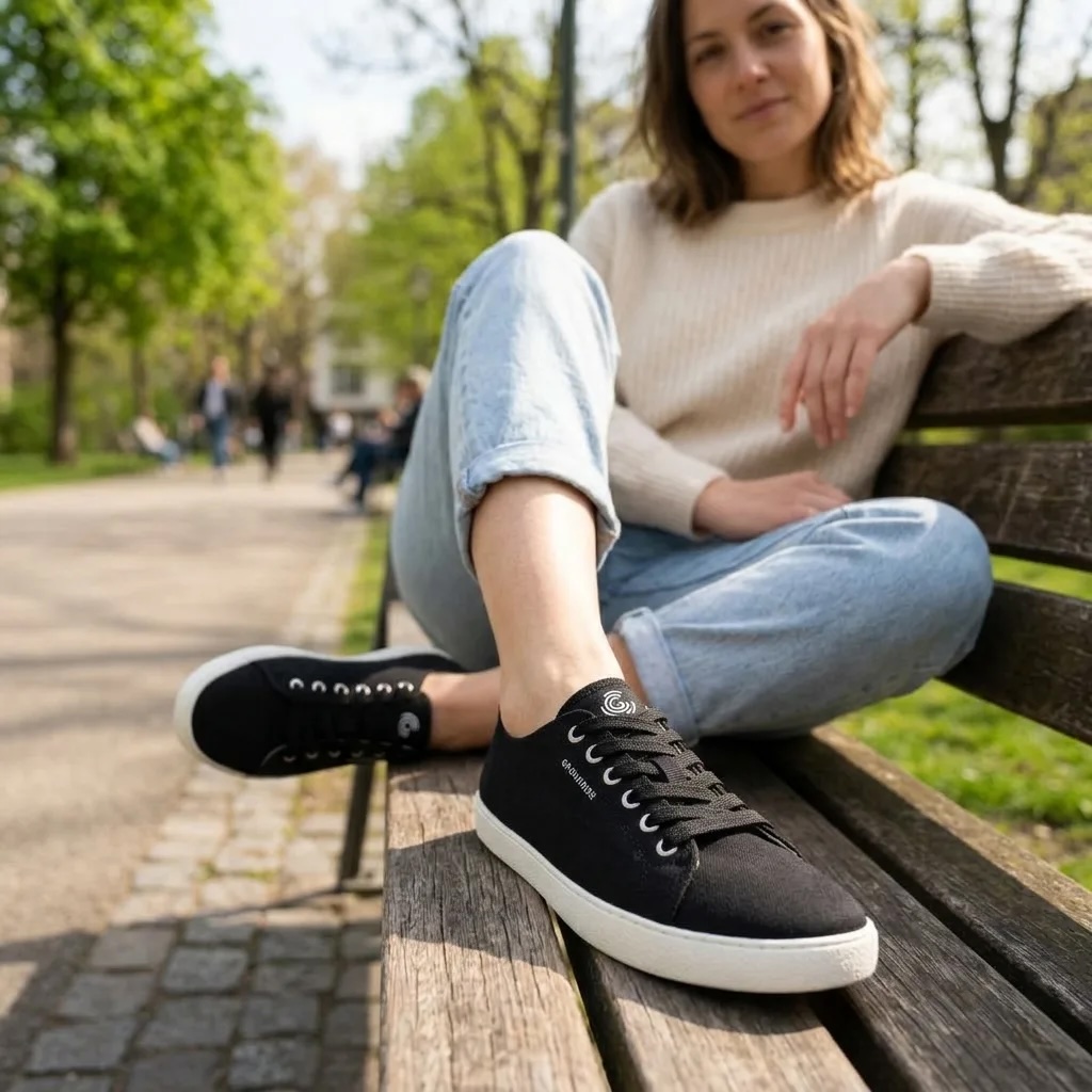 Dámske textilné barefoot tenisky